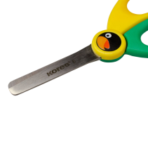 KORES BIRDY Kids' Scissors, 12.5 cm, Rounded Tips, Assorted Colours