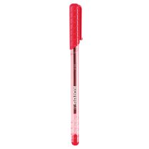 12 pcs. KORES K1-F 0.7 mm Triangular Ballpoint Pens, Red Ink