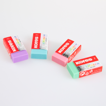 KORES KE-30 Erasers, 40 × 21 × 10 mm, 3 pcs