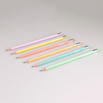 KORES GRAFITOS Style Pastel 6 gab. trīsstūrveida formas HB zīmuļi ar krāsainu dzēšgumiju