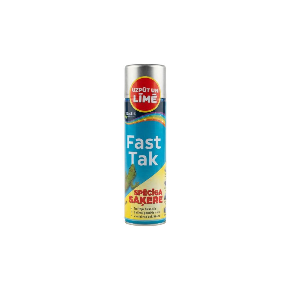 BOSTIK FAST TAK SPRAY GLUE PERMANENT līme 500ml