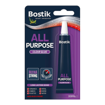 BOSTIK ALL PURPOSE CLEAR universālā līme 20ml