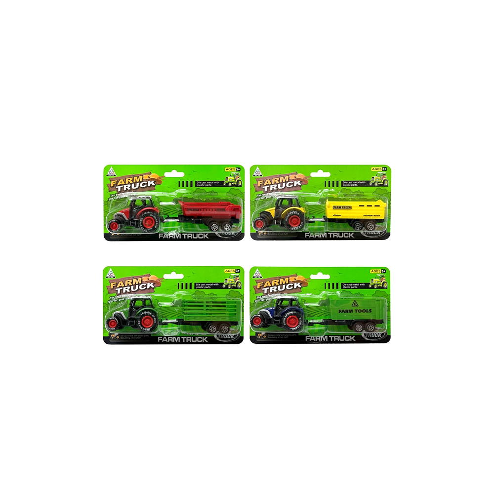 Tractor Farm traktors ar piekabi