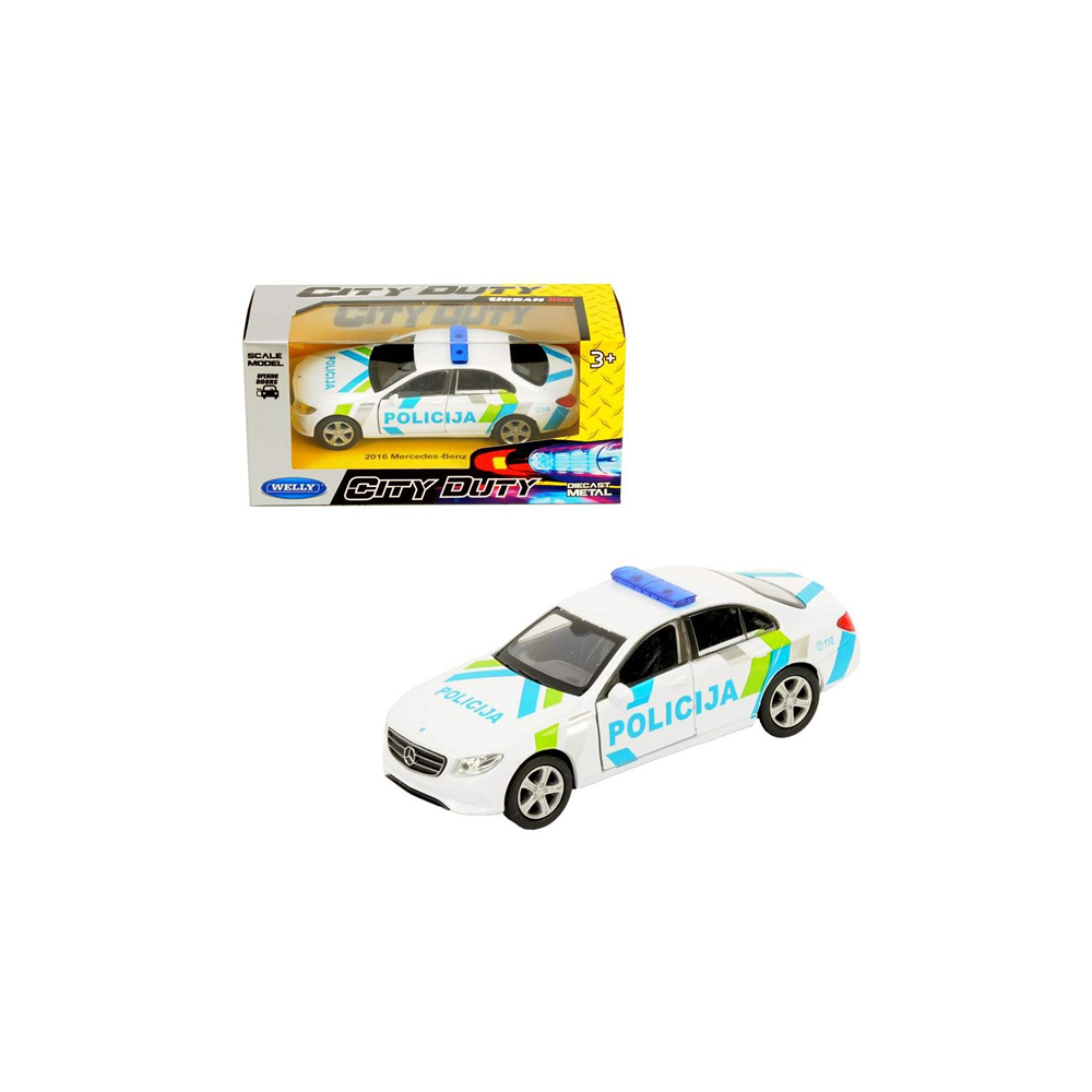 Welly Latvijas Policijas auto 12cm