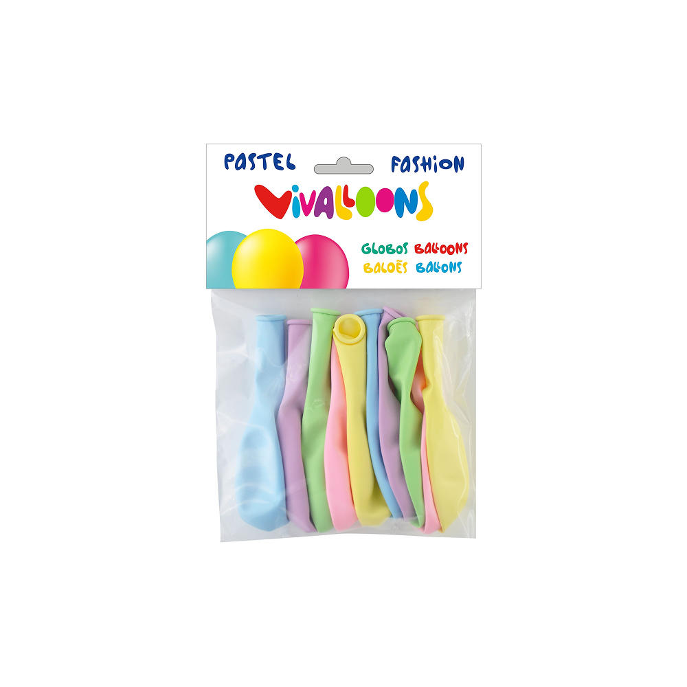 Vivaloons baloni Pastel Mix 10 gab. 1/30