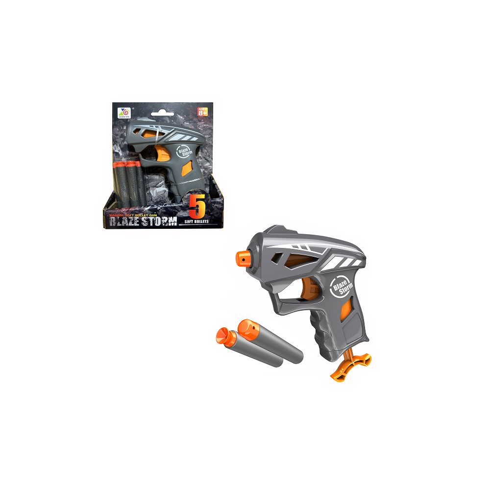 Blaze Storm mini pistole + 5 gab. mīkstās lodes