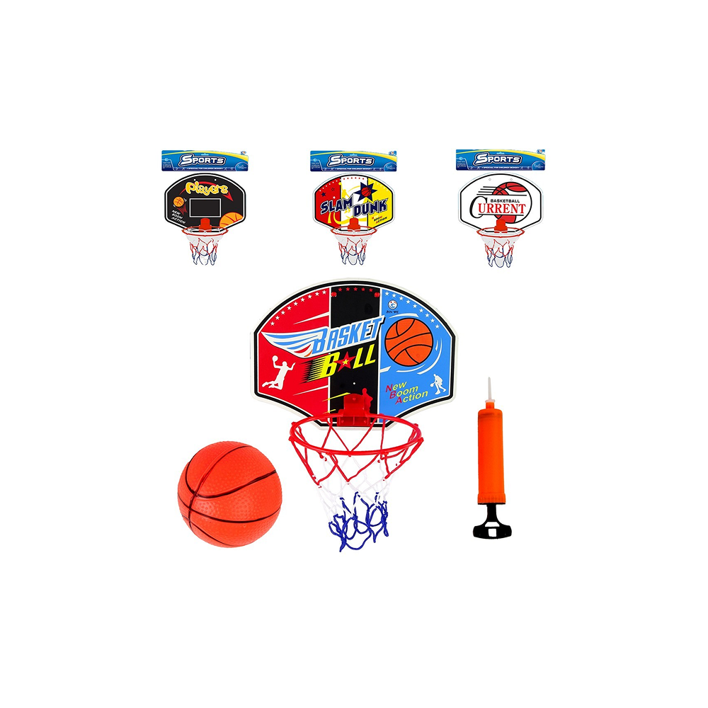 Magic Shoot basketbola komplekts ar pumpi un bumbu 12cm