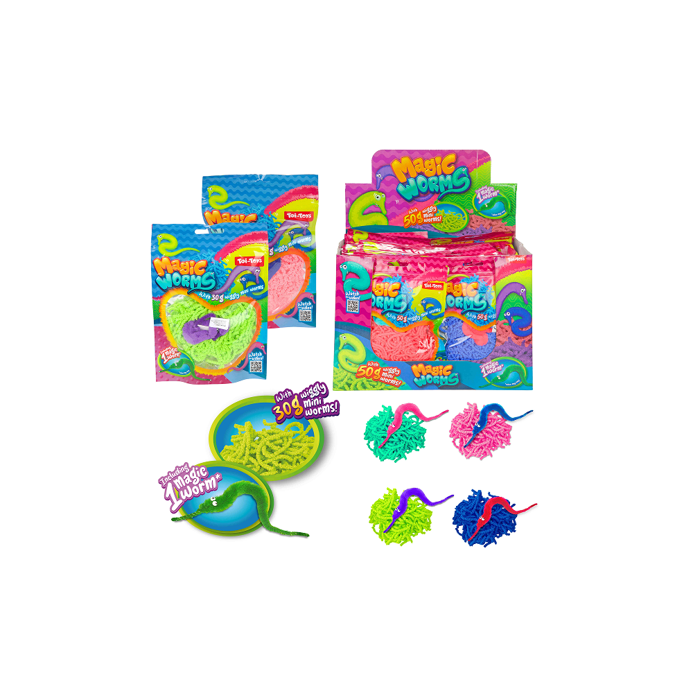 Magic Worm 15 cm + mini worms 30 g