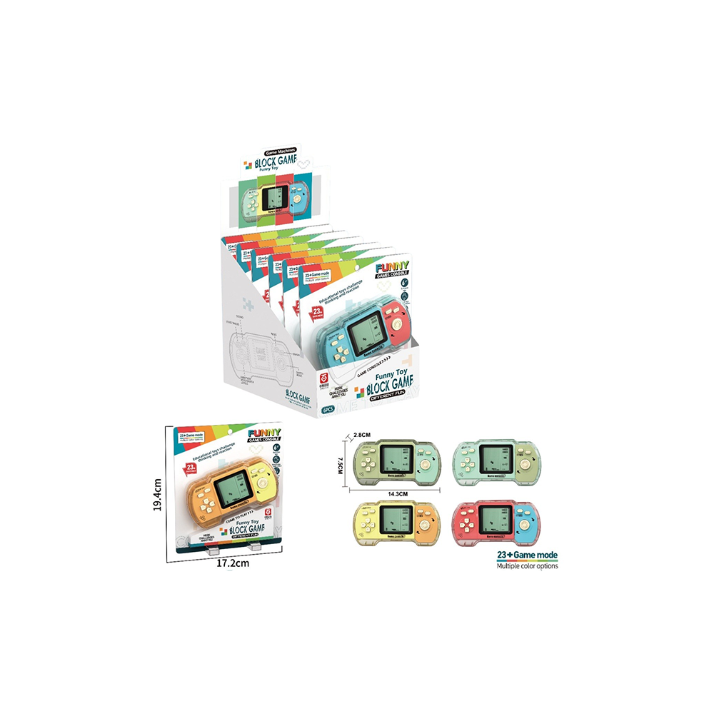 Block game spēļu konsole 23 spēles