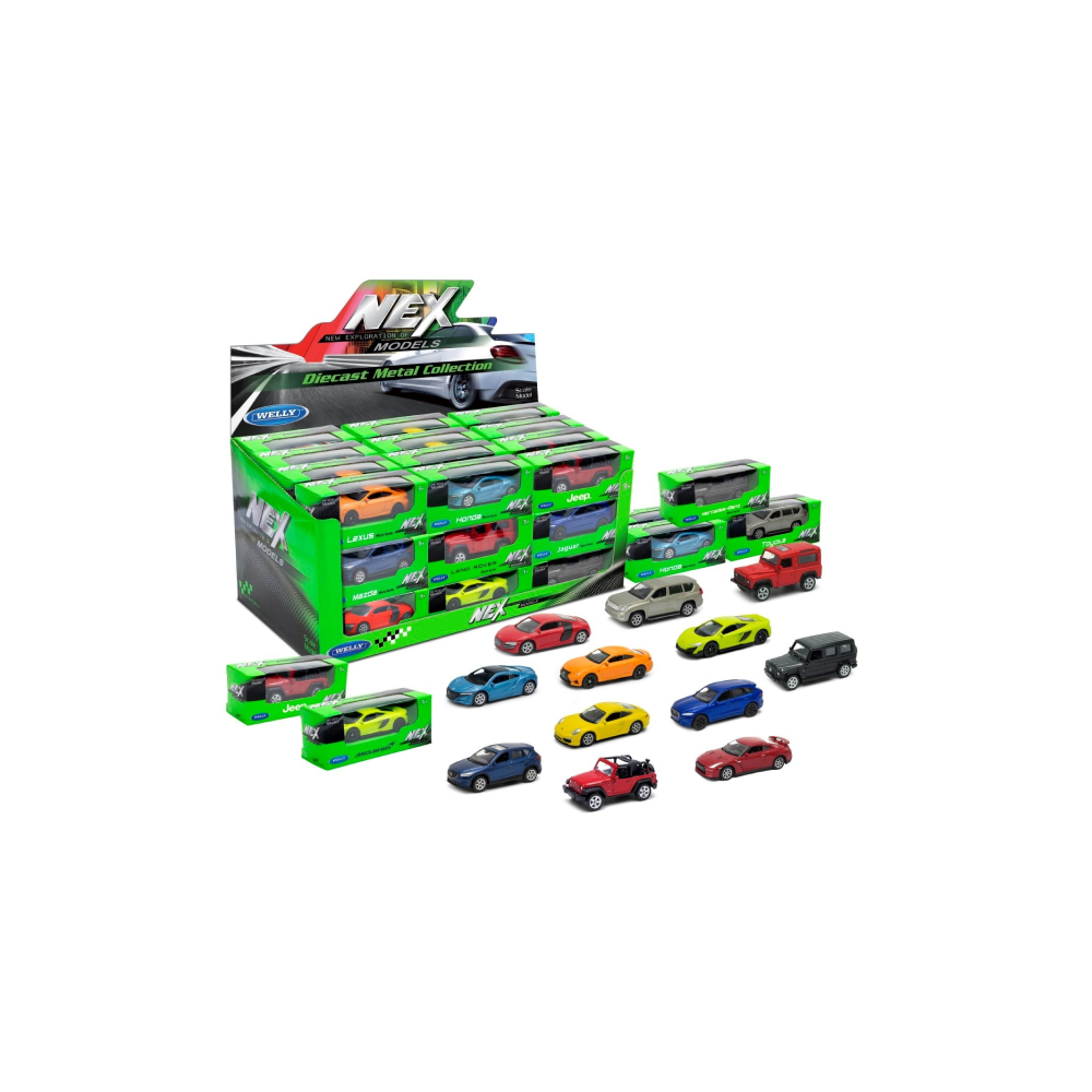 Welly Auto Model car, 1:60–64