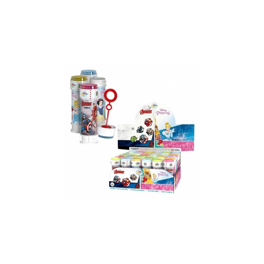 Princess/Avangers ziepju burbuļi 60ml