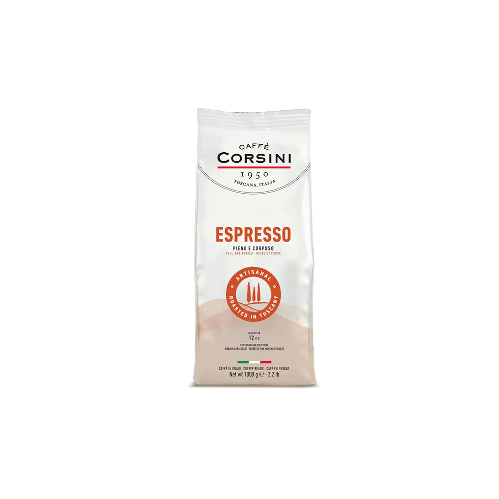 Caffe Corsini Toscana Espresso coffee beans, 1kg
