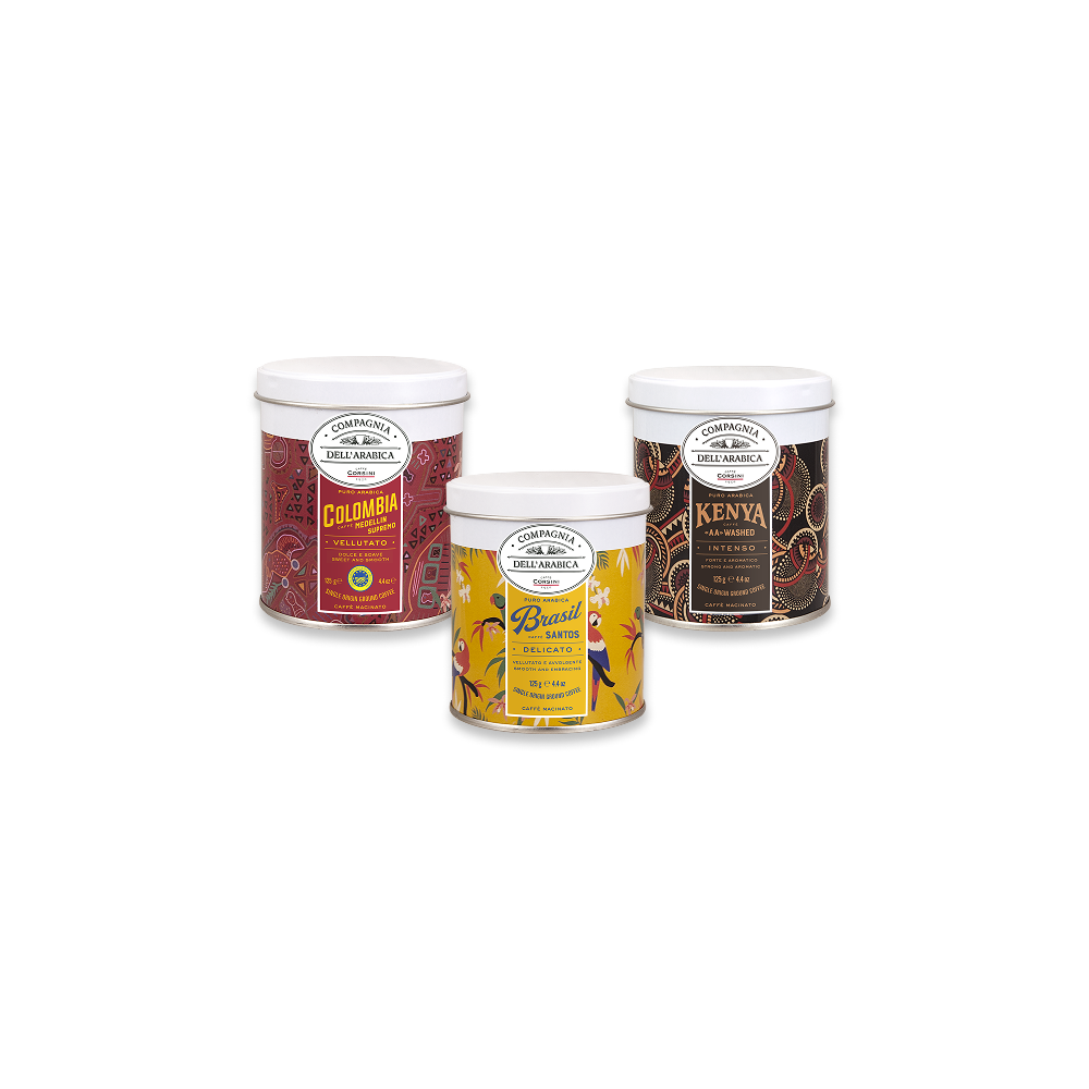 TOP 3 Ground Coffees in Tins