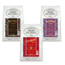 Coffee beans set