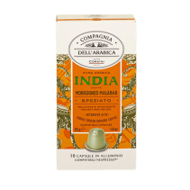 Nespresso® kafijas kapsulas India - pikanta un aromātiska