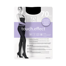 SISI Touch Effect 70den 2-S NERO zeķubikses ar Microtex mikrošķiedru