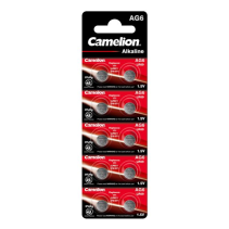 Camelion Alkaline AG6/LR920 uzticamas baterijas ikdienai