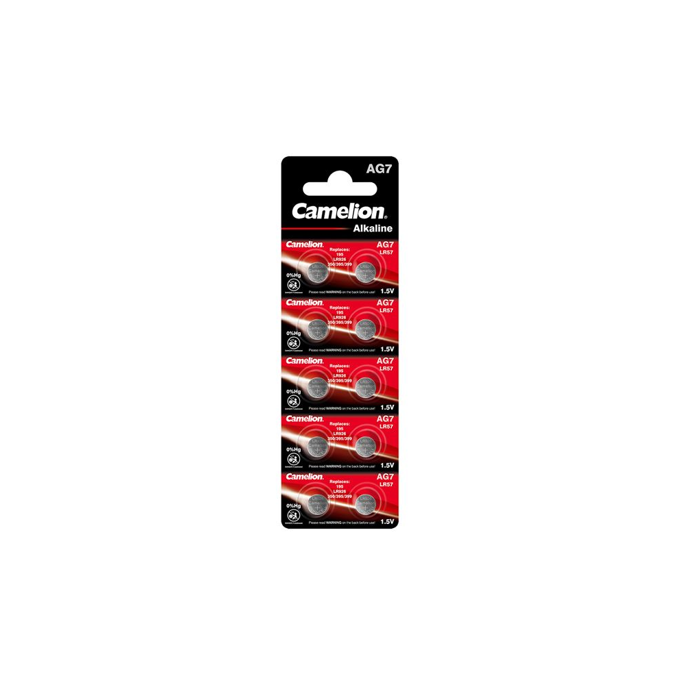 Camelion Alkaline AG7/LR927/395 B10 baterijas 1,5 V