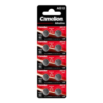 Camelion Alkaline AG12/LR43 uzticamas baterijas ikdienai
