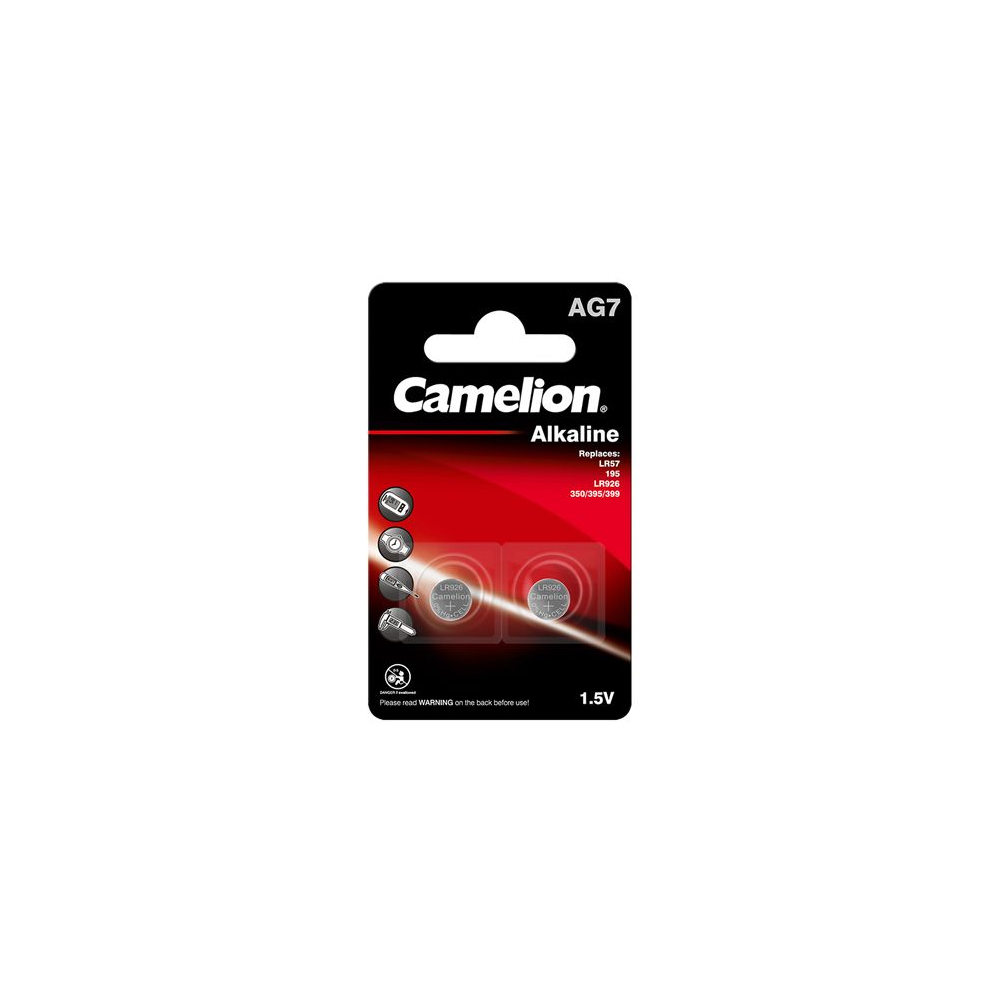 Camelion Alkaline AG7/LR927 uzticamas baterijas ikdienai