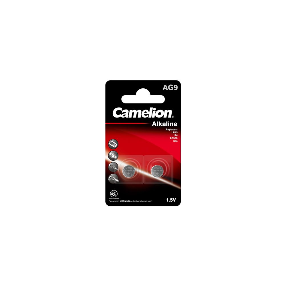 Camelion Alkaline AG9 baterijas uzticamai enerģijai