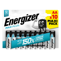 ENERGIZER MAX PLUS AA Baterijas ilgstošai veiktspējai