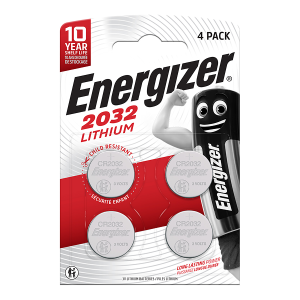 ENERGIZER CR2032 Lithium 3V baterijas ilgstošai jaudai