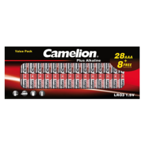 Camelion AAA B28+8 baterijas ilgstošai enerģijai