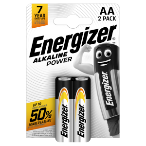ENERGIZER Alkaline Power AA baterijas ikdienas ierīcēm