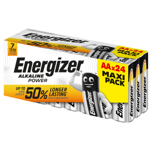 ENERGIZER Alkaline Power AA baterijas ikdienas ierīcēm