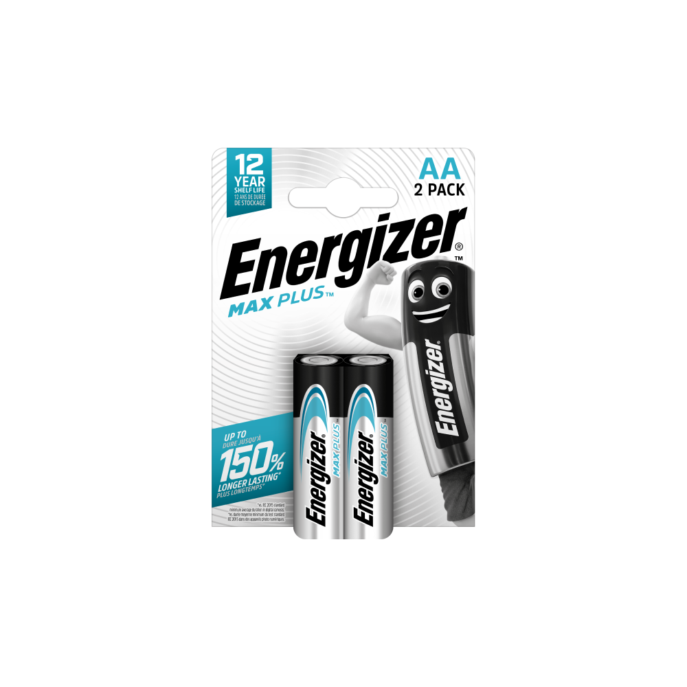 ENERGIZER MAX PLUS AA B2 1.5V ilgstoša jauda ierīcēm