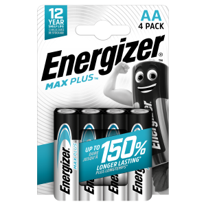 ENERGIZER MAX PLUS AA Baterijas ilgstošai veiktspējai
