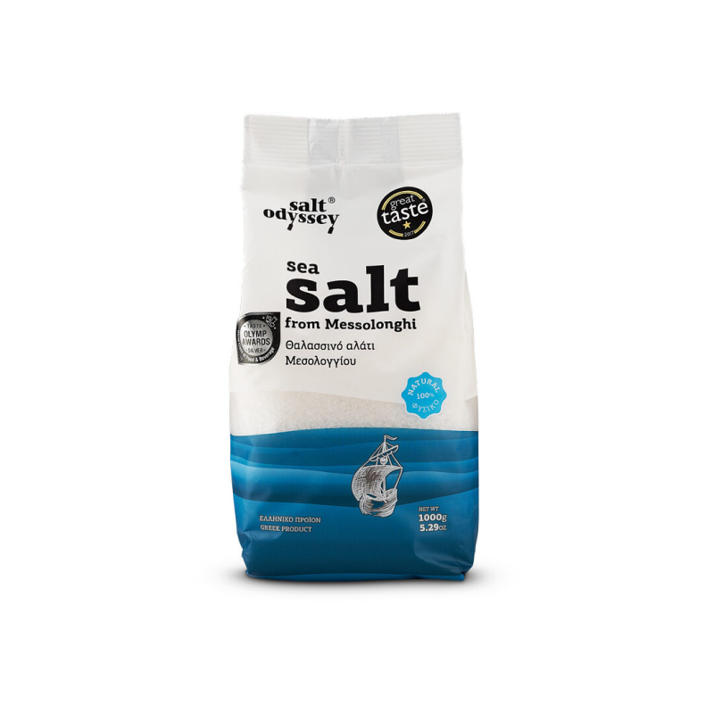 Smalkais jūras sāls 1kg SALT ODYSSEY