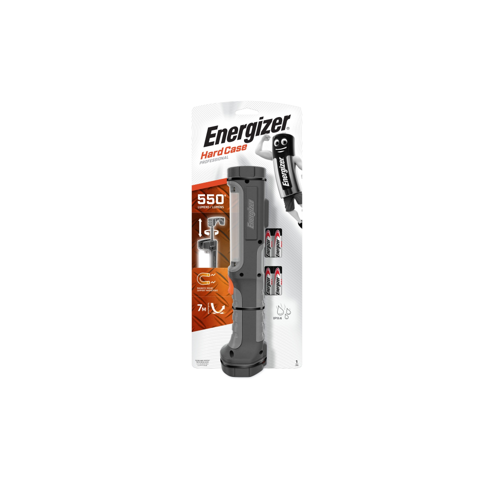 ENERGIZER Hard Case Pro Work LED lukturis 550lm izturīgs
