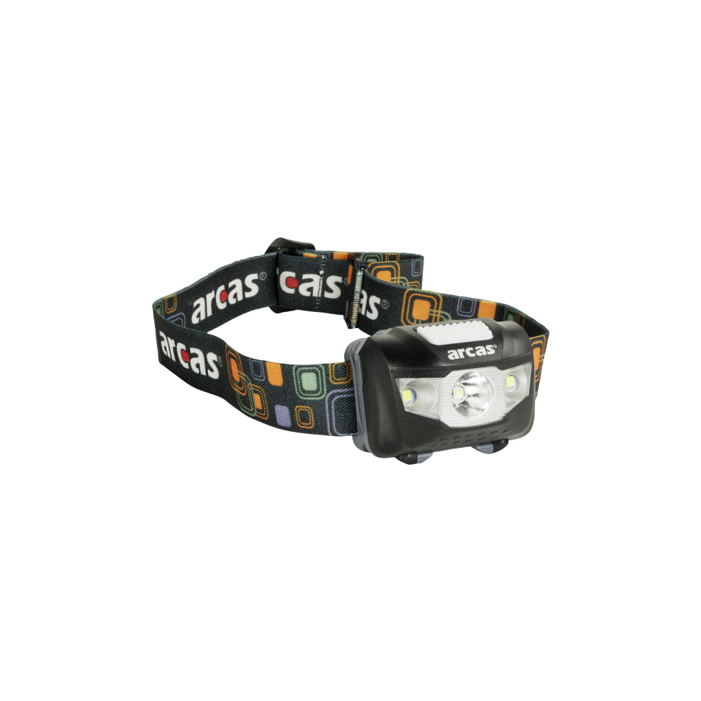 Arcas 5W LED 7.funkciju galvas lukturis ar CREE diodēm