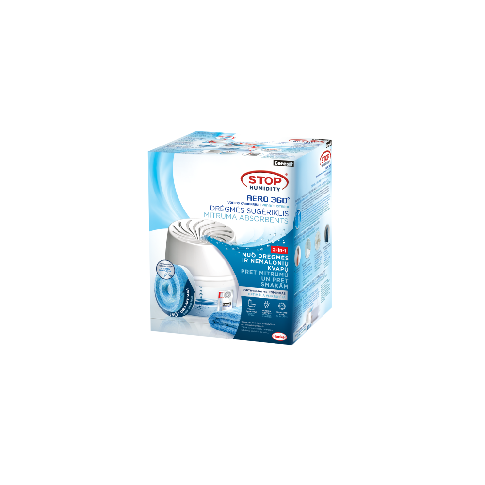Ceresit Stop Humidity AERO 360° mitruma absorbētājs