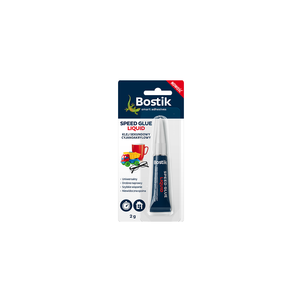 BOSTIK SPEED LIQUID 2ml momentlīme ātram remontam