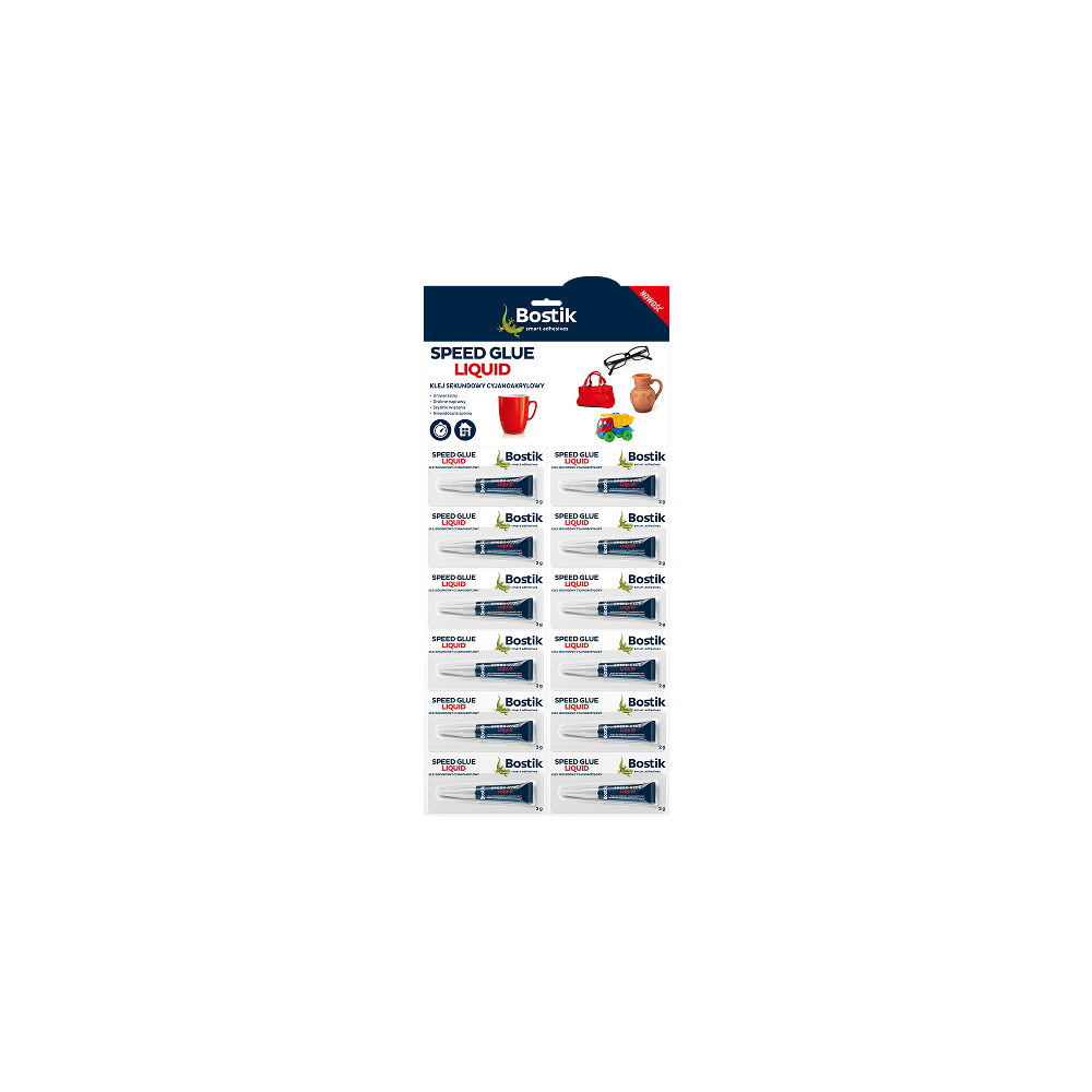 BOSTIK SPEED LIQUID 2ml momentlīme stiprai saķerei