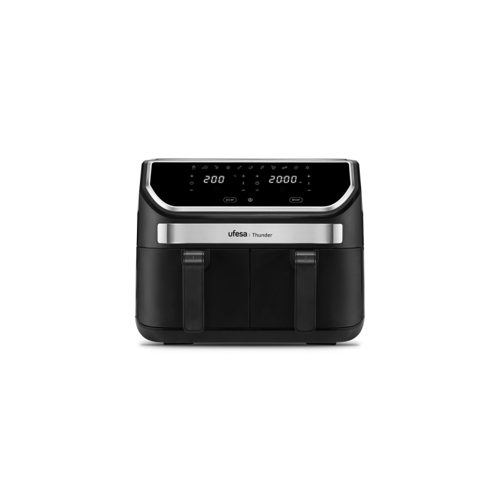 Ufesa karstā gaisa friteris Thunder 9L (4.5+4.5L) 1700W